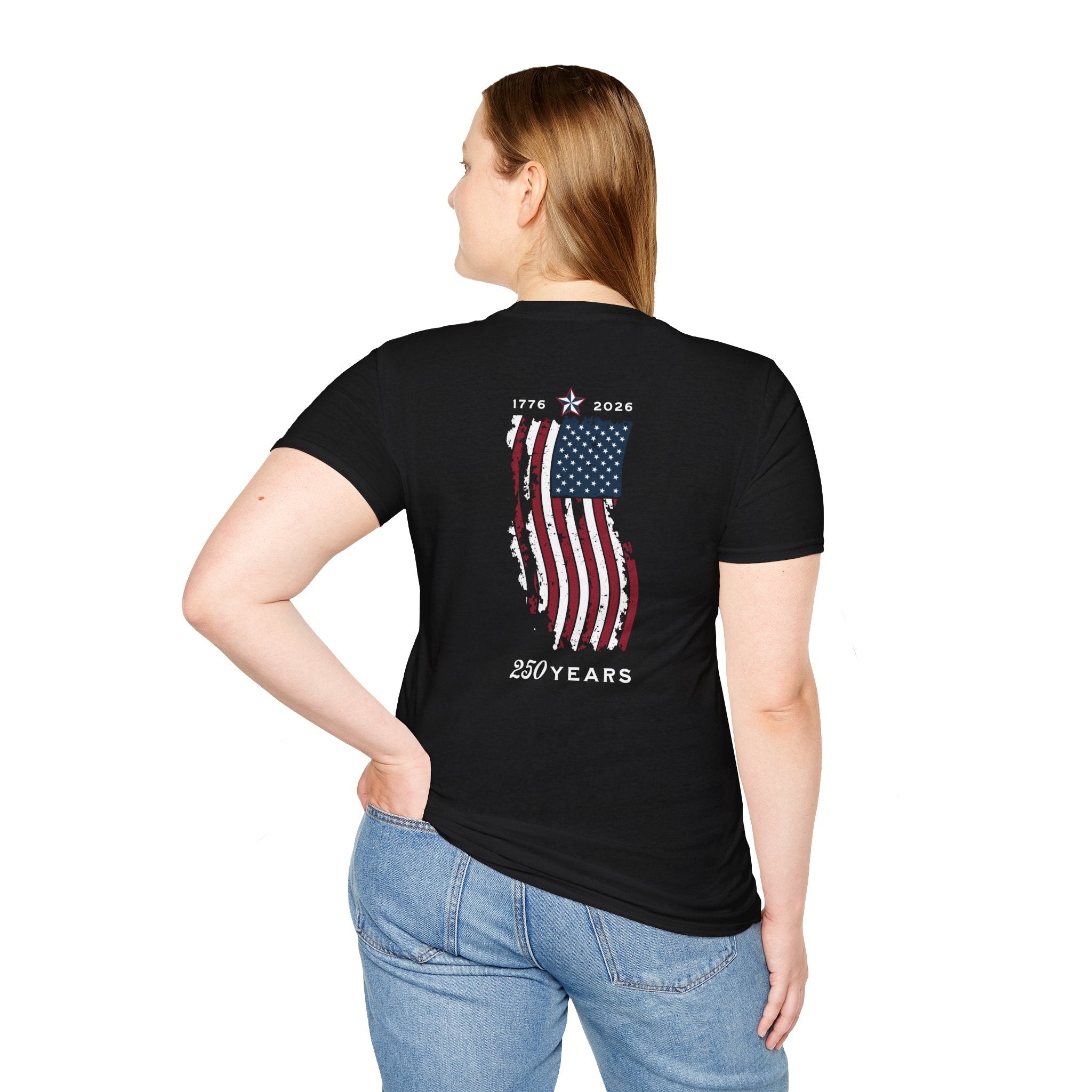 USA 250th Anniversary America T-Shirt | Patriotic 250 Years 1776-2026