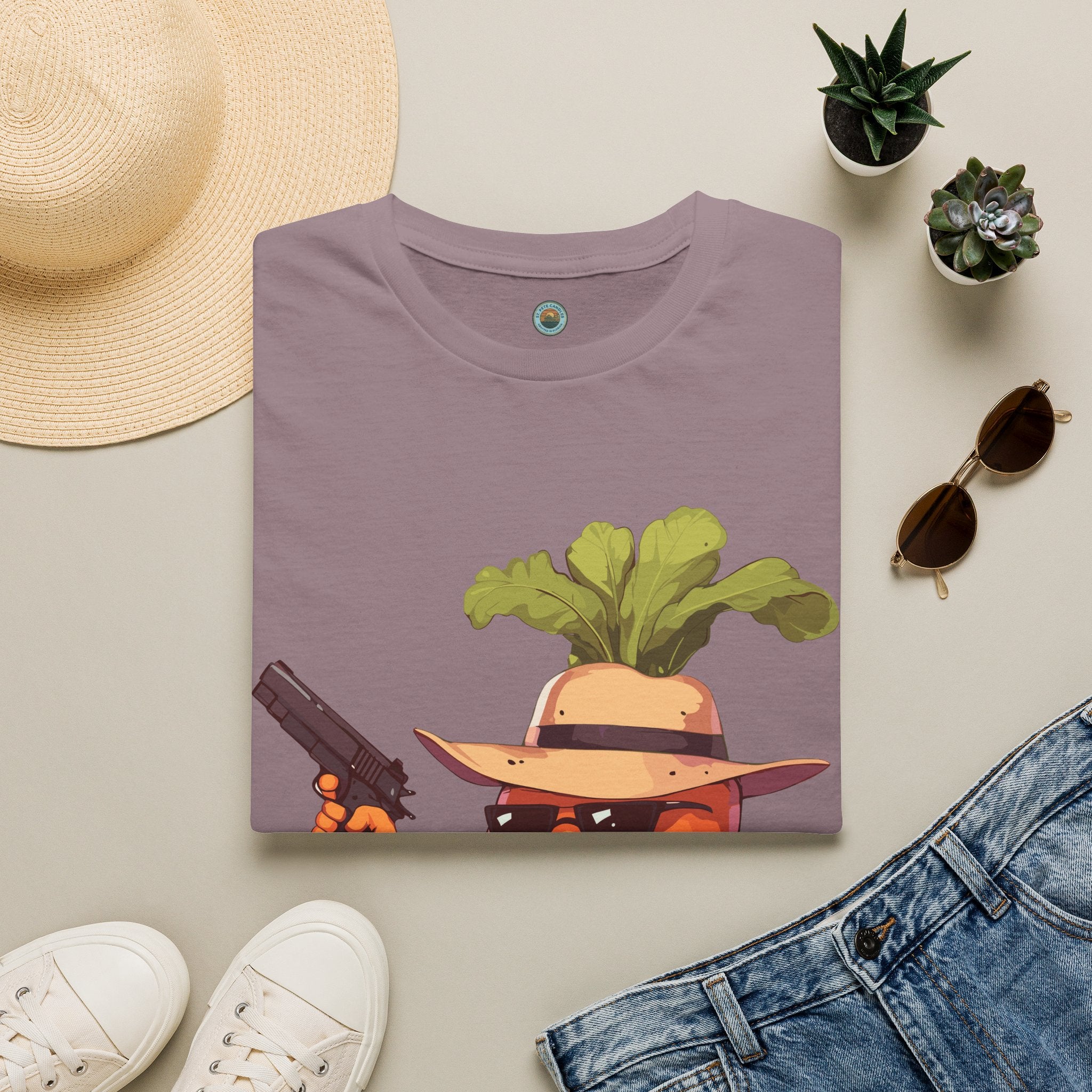 Cute Carrot Detective T-shirt