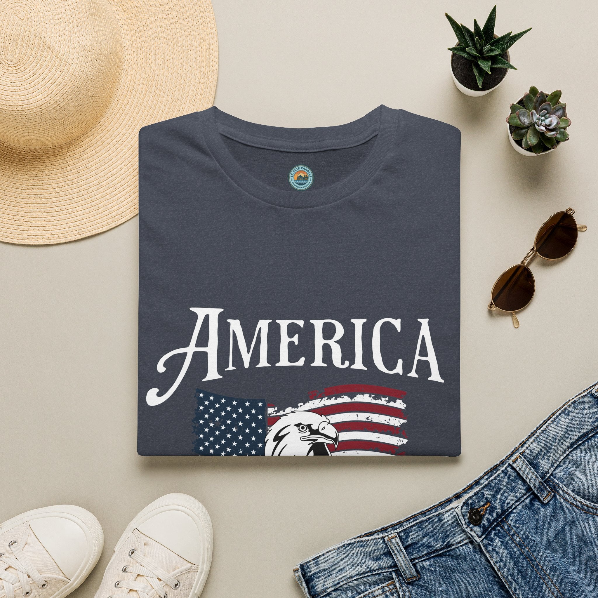 USA 250th Anniversary America T-Shirt | Patriotic 250 Years 1776-2026