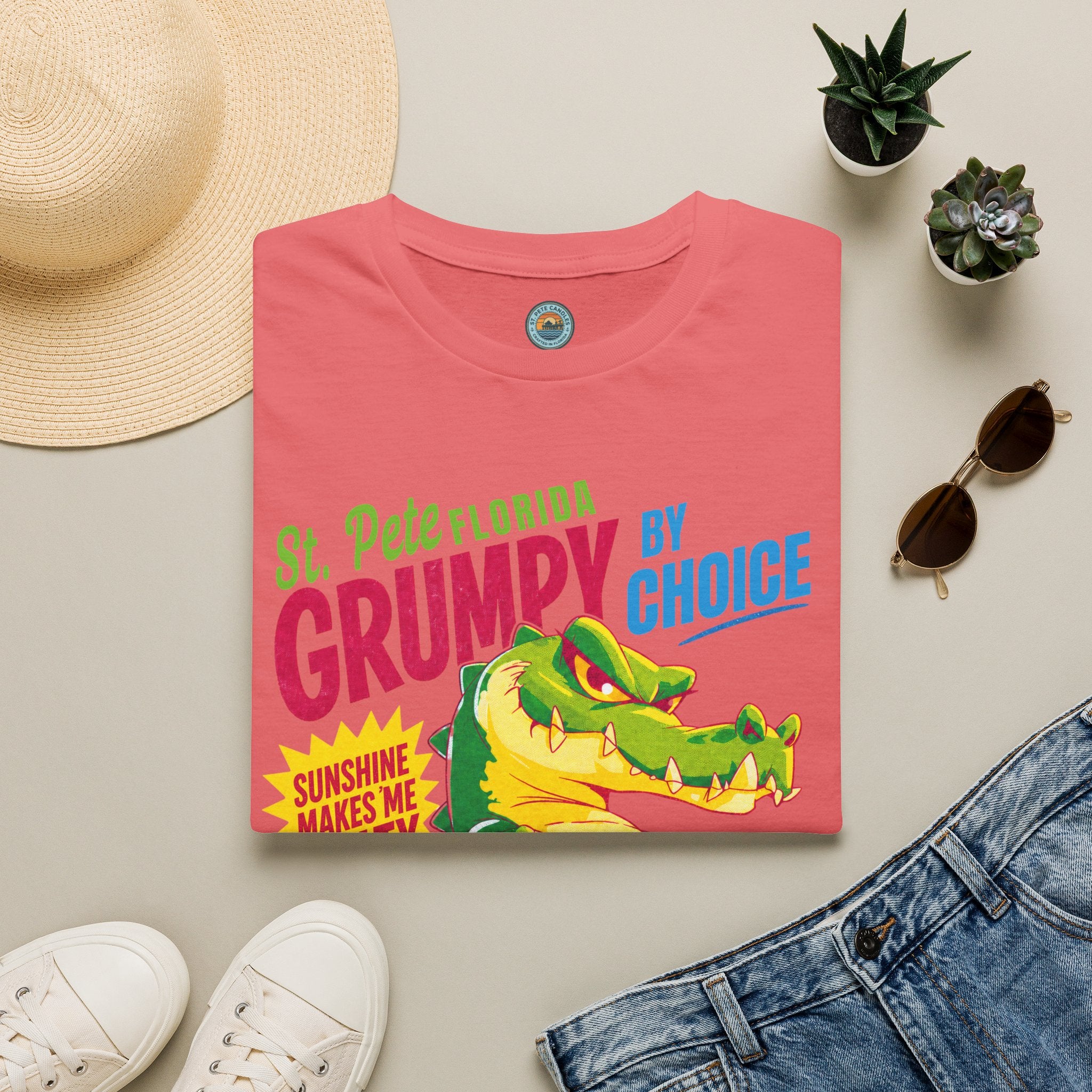 Grumpy Alligator T-Shirt, St. Pete Florida