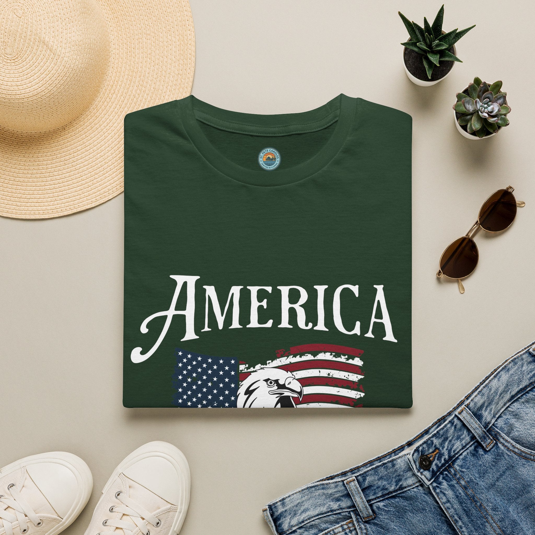 USA 250th Anniversary America T-Shirt | Patriotic 250 Years 1776-2026