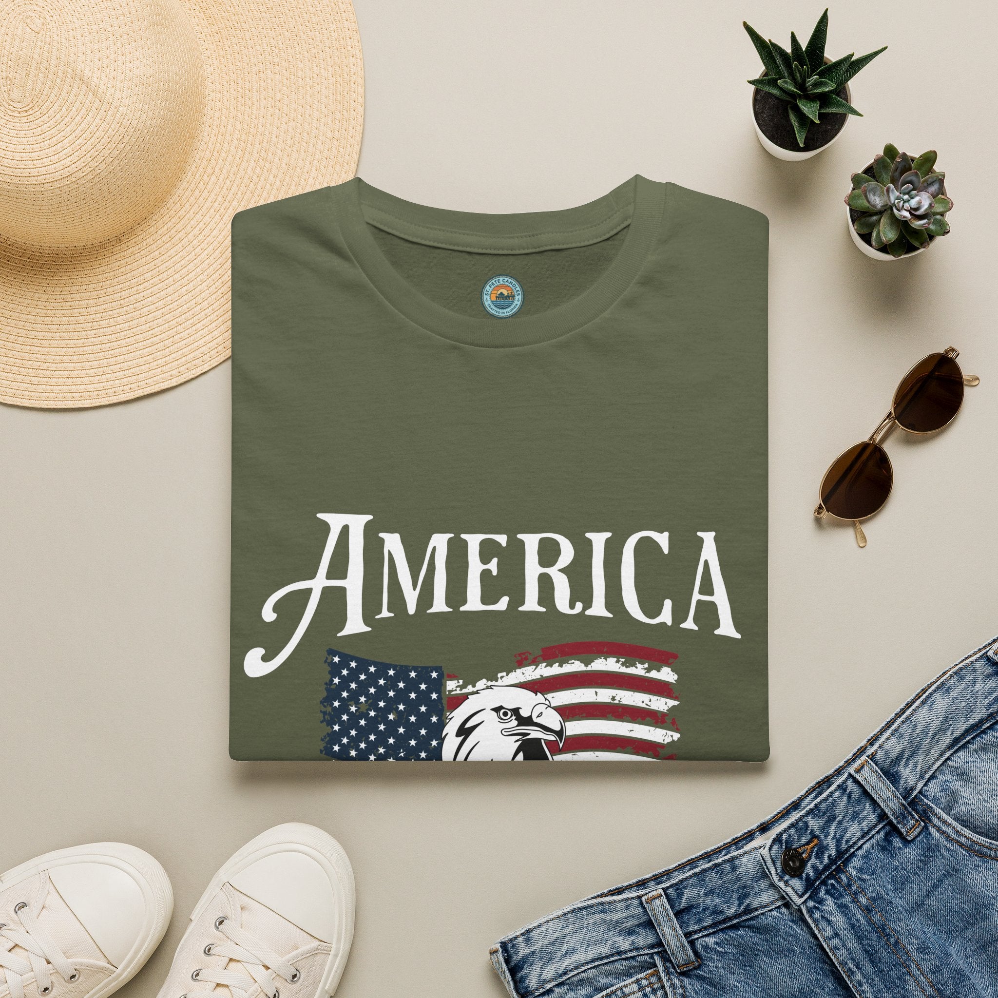 USA 250th Anniversary America T-Shirt | Patriotic 250 Years 1776-2026
