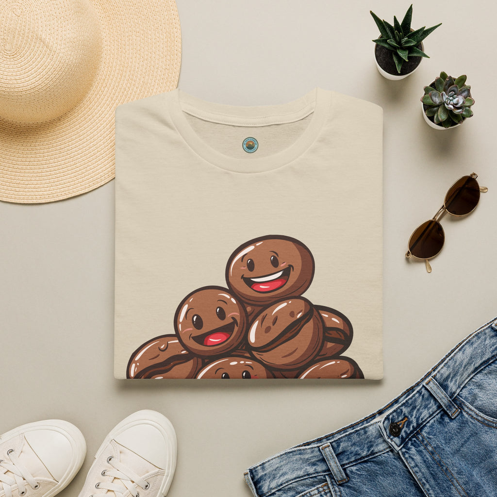 Smiling Coffee Beans T-Shirt