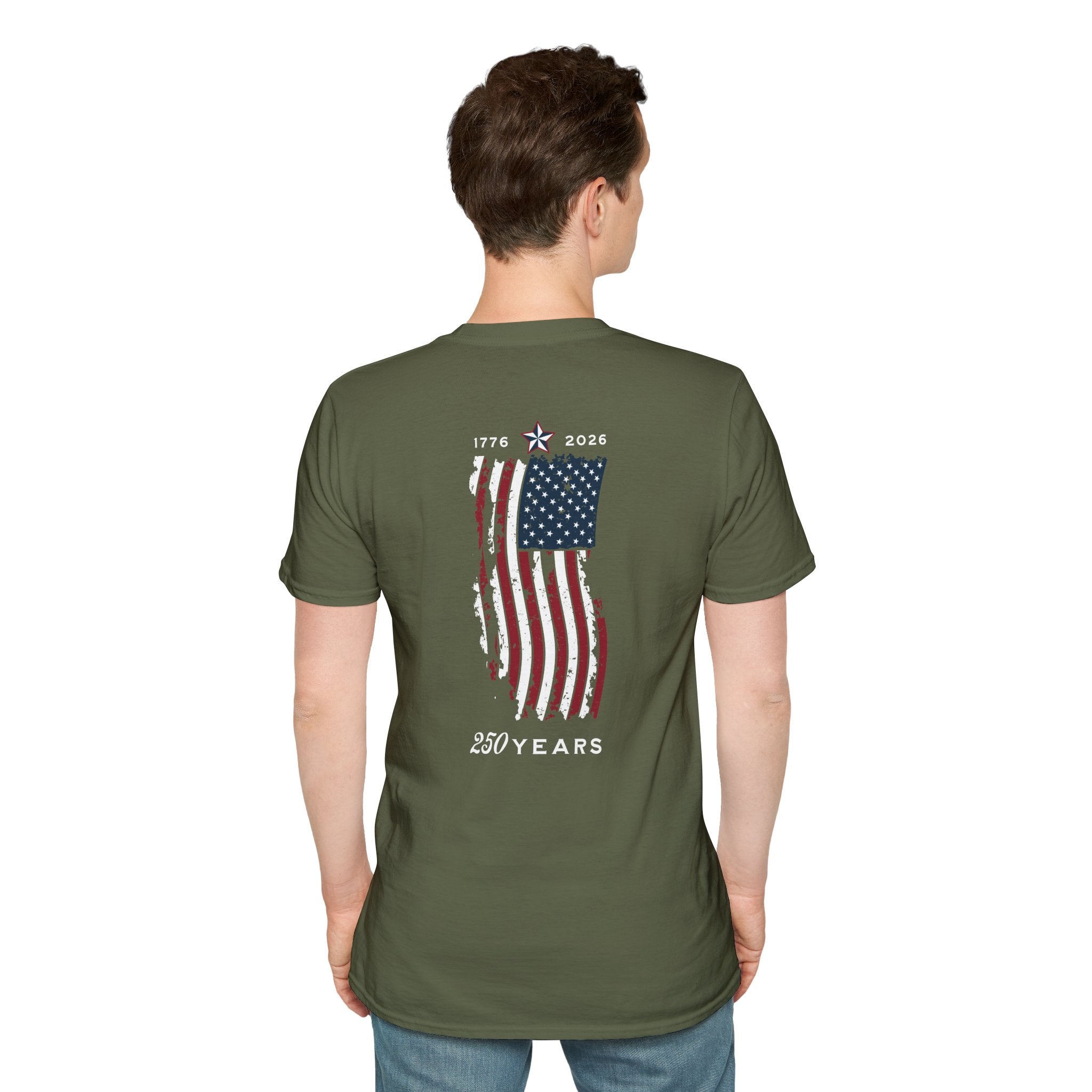 USA 250th Anniversary America T-Shirt | Patriotic 250 Years 1776-2026