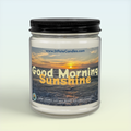 Sea Breeze Soy Candle, Coastal Scented Candle, Hand Poured Clean Burning Wax, Gift Idea, Good Morning Sunshine, 9oz