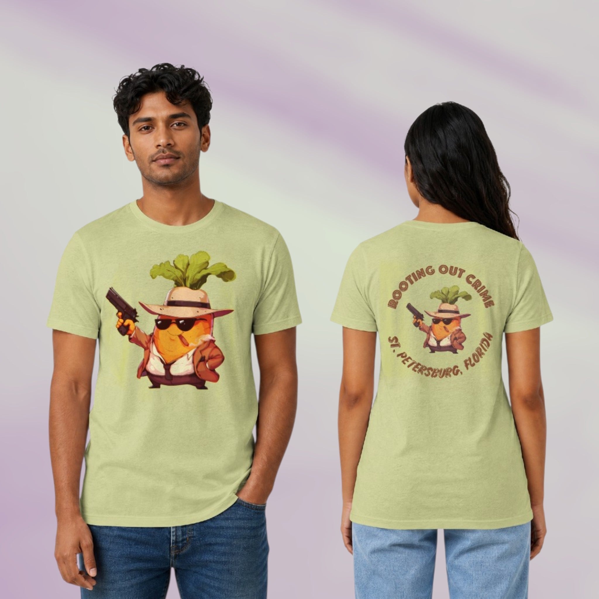 Cute Carrot Detective T-shirt