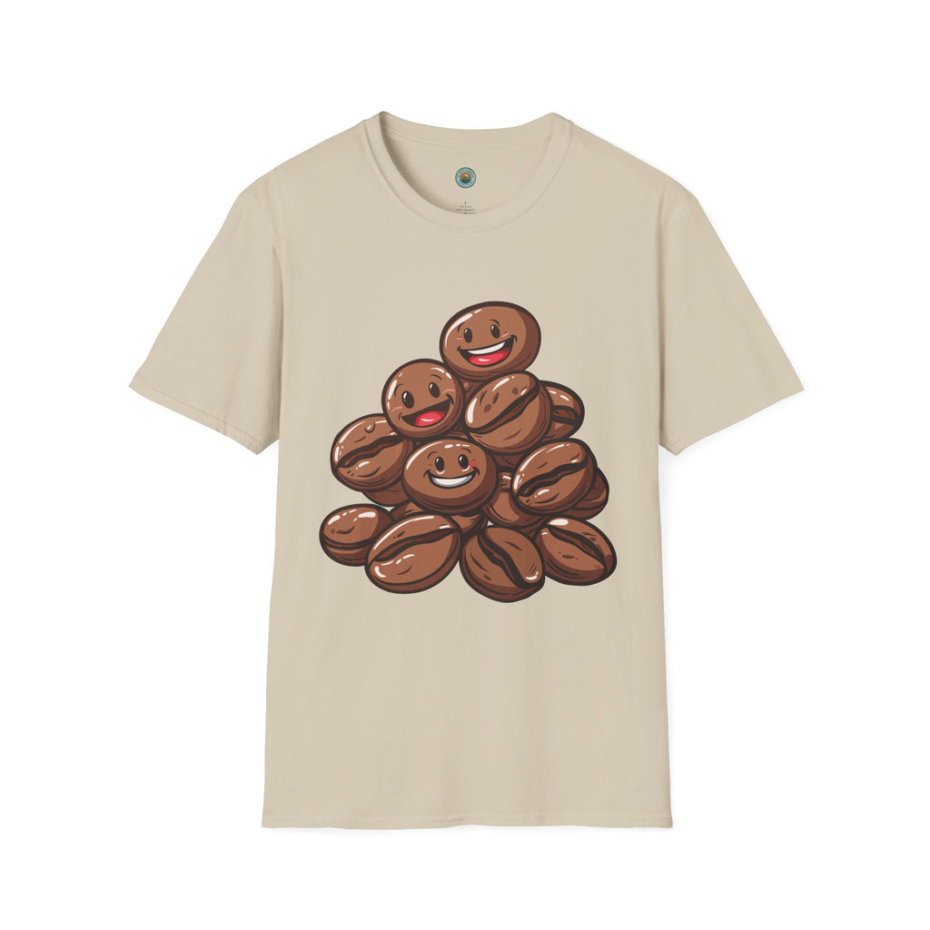 Smiling Coffee Beans T-Shirt