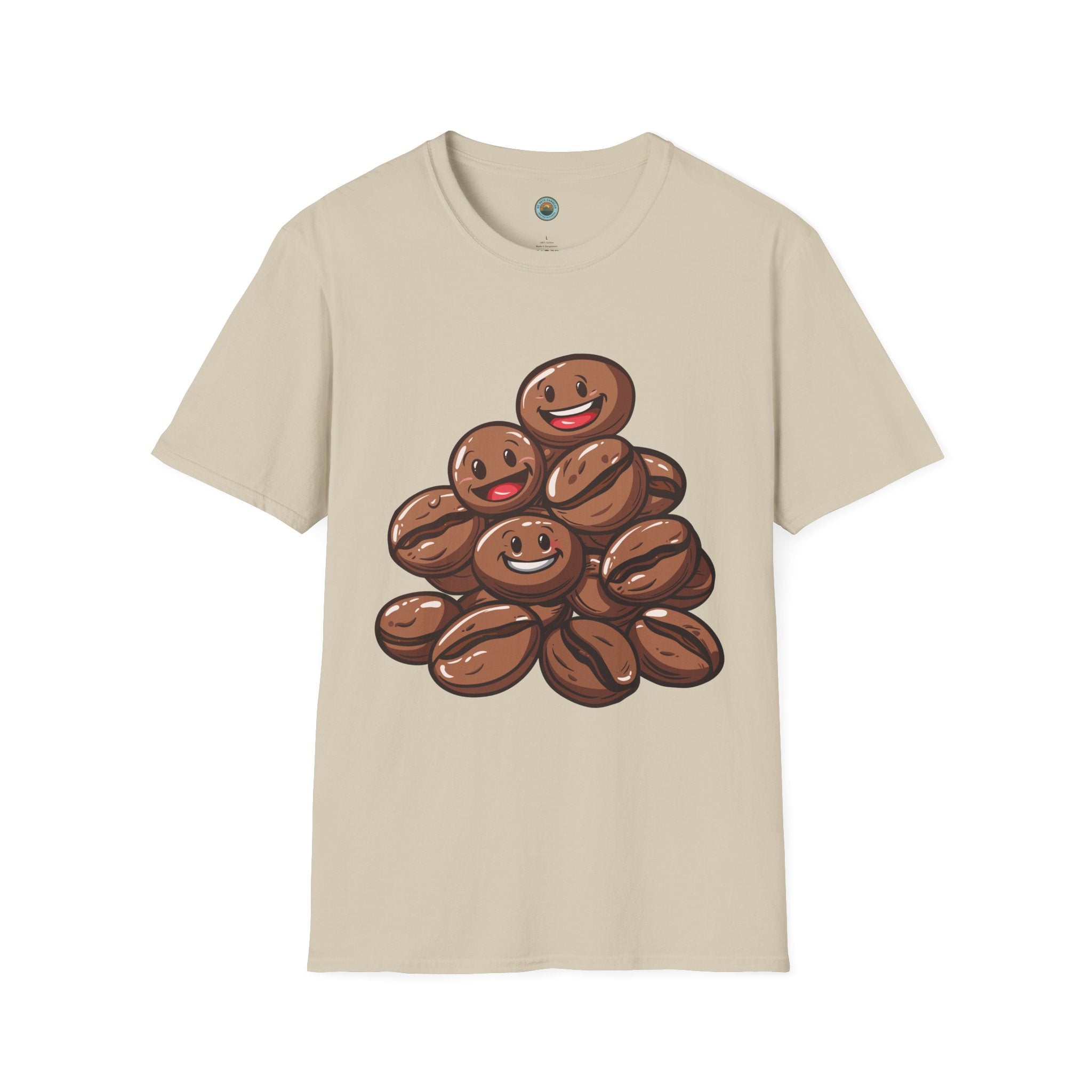Smiling Coffee Beans T-Shirt