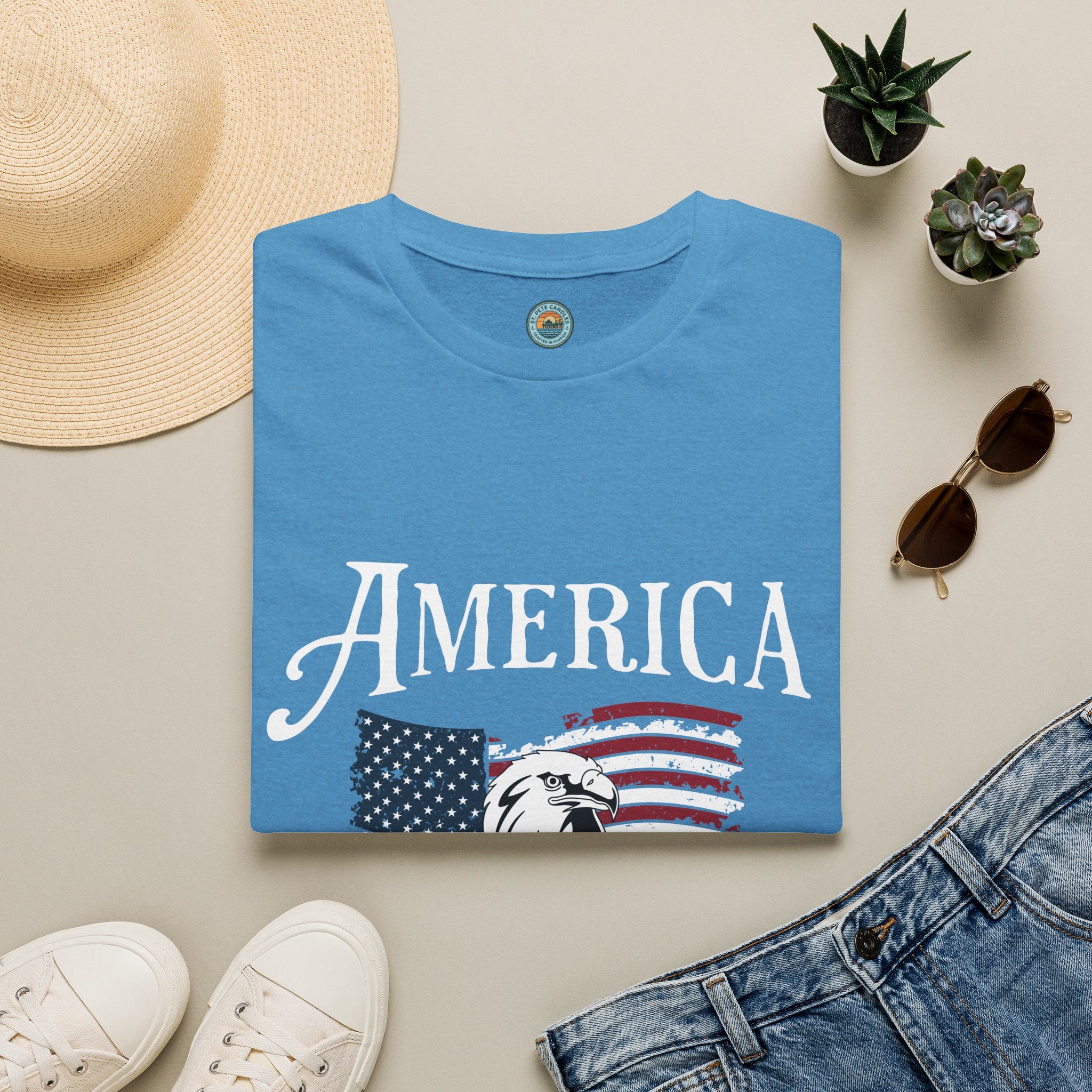 USA 250th Anniversary America T-Shirt | Patriotic 250 Years 1776-2026