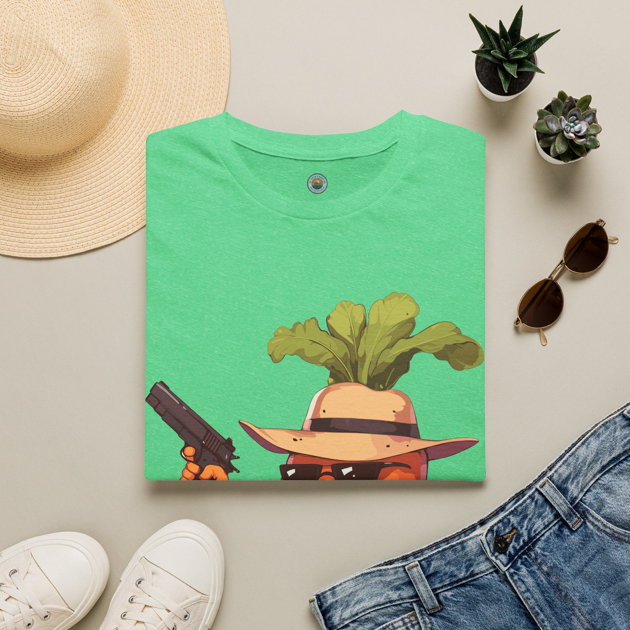 Cute Carrot Detective T-shirt