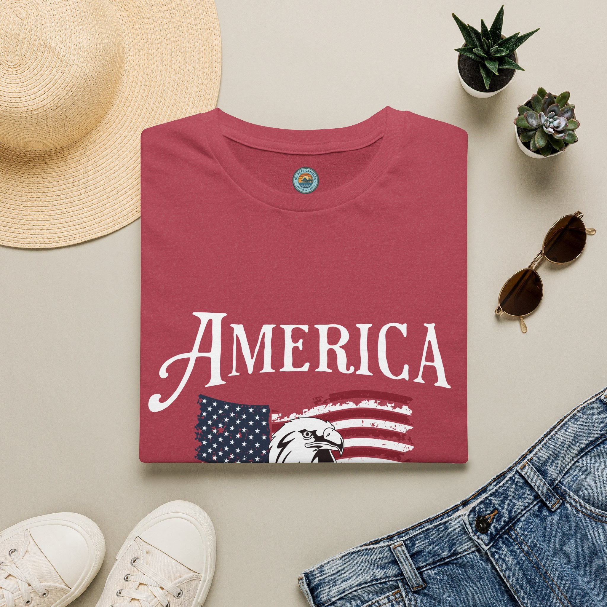USA 250th Anniversary America T-Shirt | Patriotic 250 Years 1776-2026