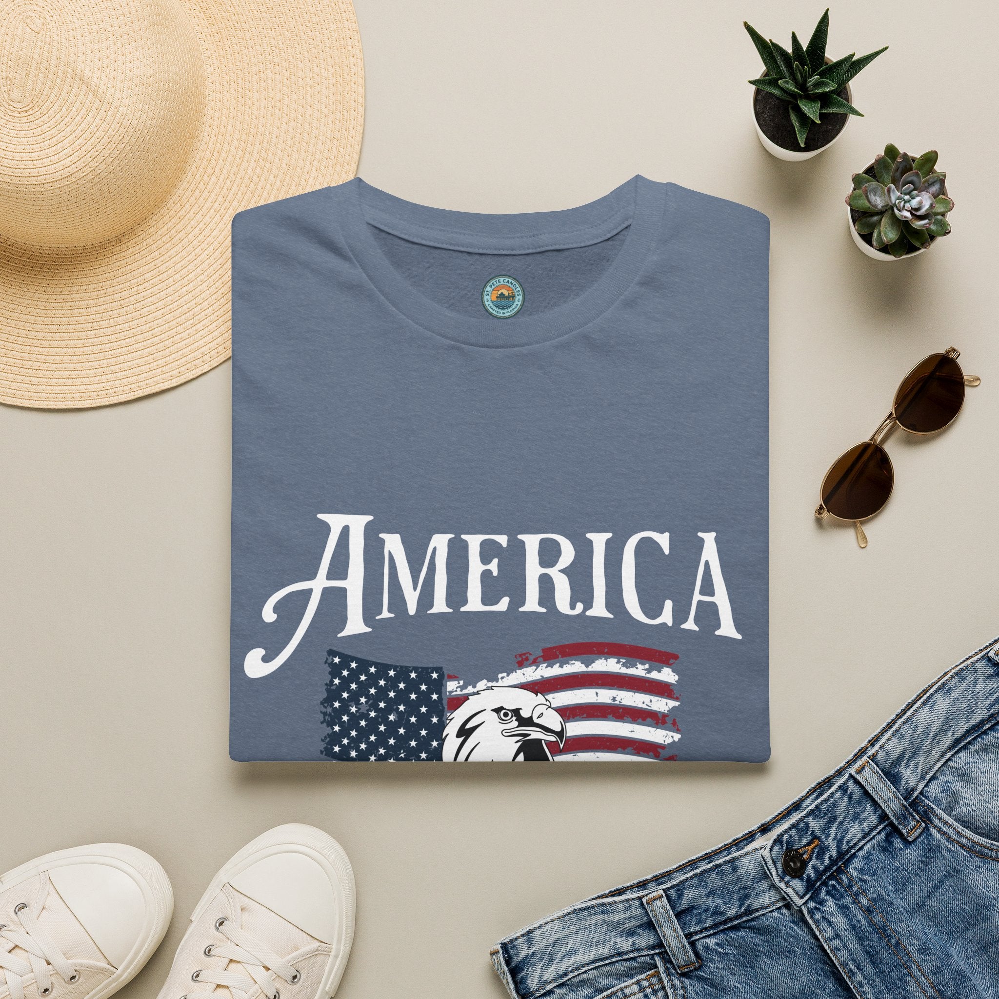 USA 250th Anniversary America T-Shirt | Patriotic 250 Years 1776-2026