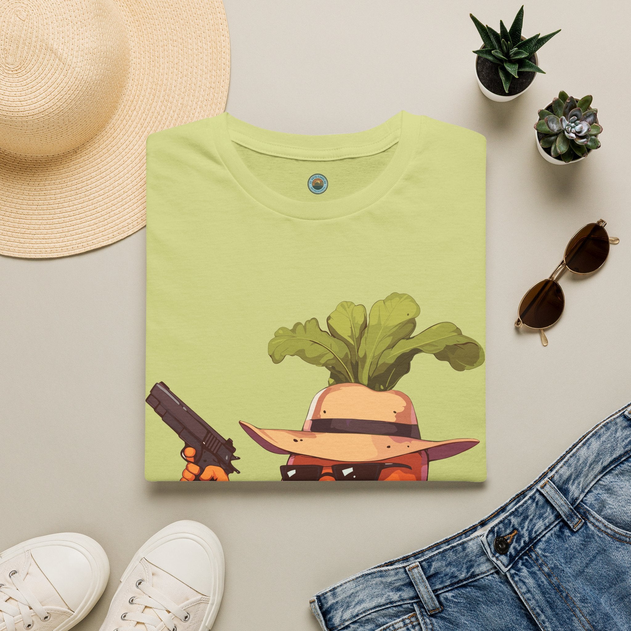 Cute Carrot Detective T-shirt