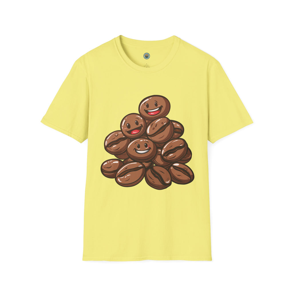 Smiling Coffee Beans T-Shirt