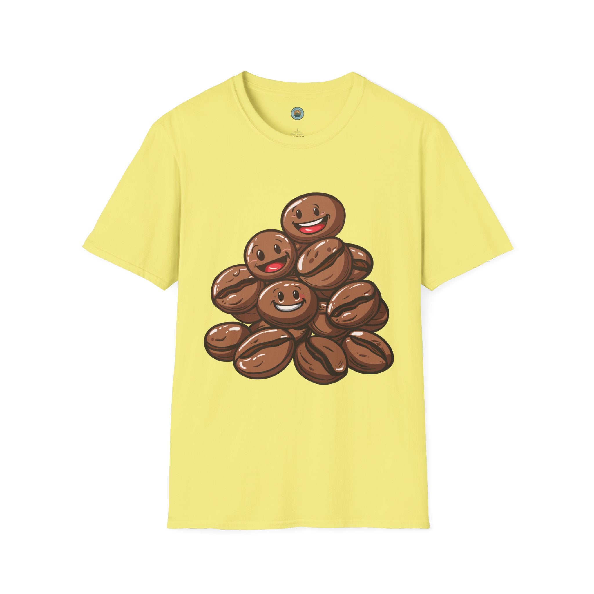 Smiling Coffee Beans T-Shirt