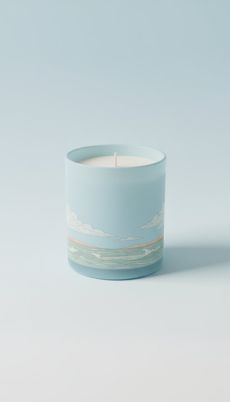 Soy Wax Beach Sand Candle