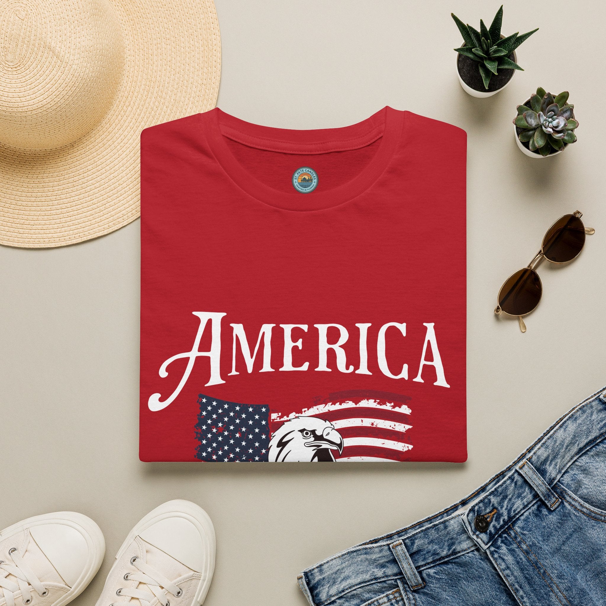 USA 250th Anniversary America T-Shirt | Patriotic 250 Years 1776-2026