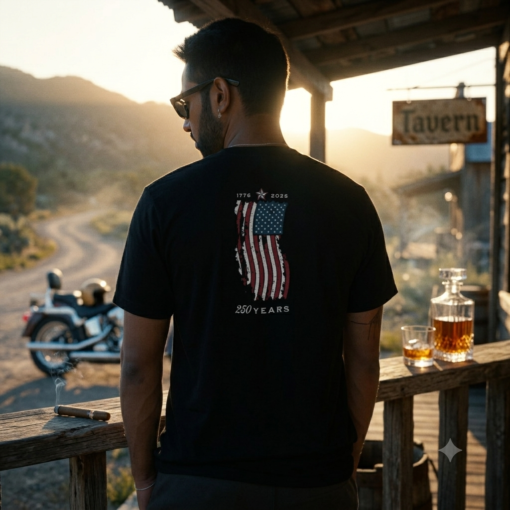 USA 250th Anniversary America T-Shirt | Patriotic 250 Years 1776-2026