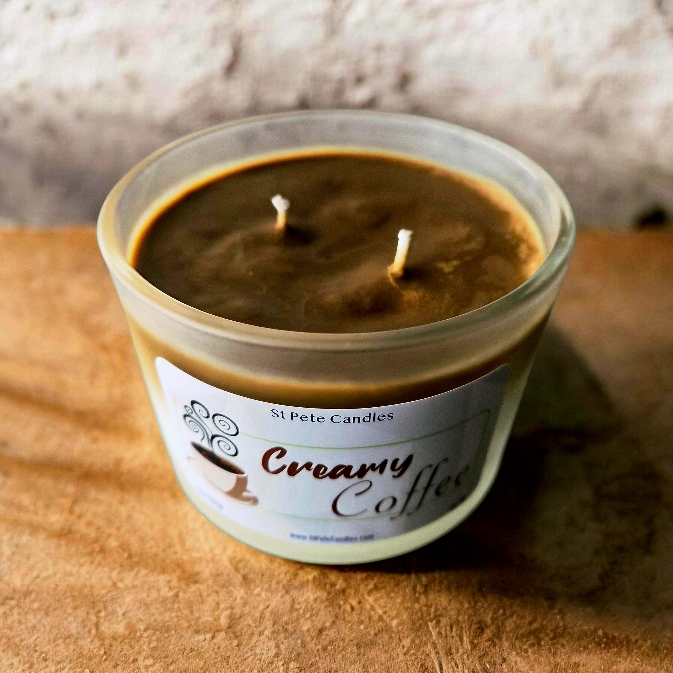Creamy Coffee double wick, 16oz